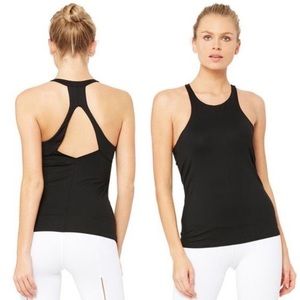 ALO Yoga Gala Bra Racer Open Back Tank